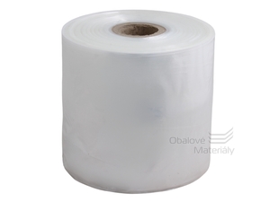 LDPE hadice 260 mm, 50 my, čirá, role cca 15 kg